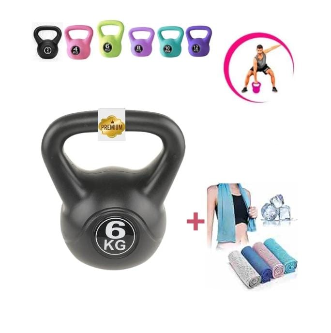 Pack 1 Pesa Rusa 6kg + 2 Toallas Refrigerante