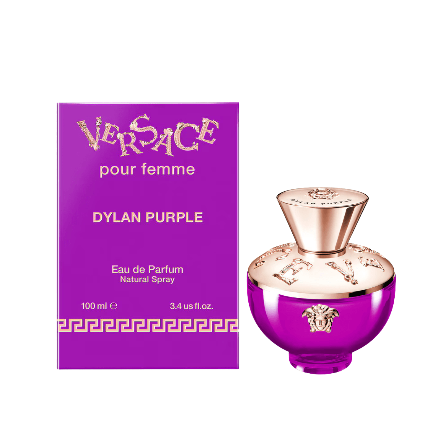 Versace Dylan Purple  Pour Femme For Women Eau De Parfum 100 ml