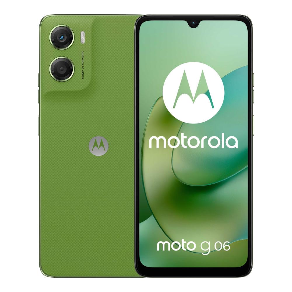 MOTOROLA G06 4GB RAM 128 GB ROM COLOR VERDE