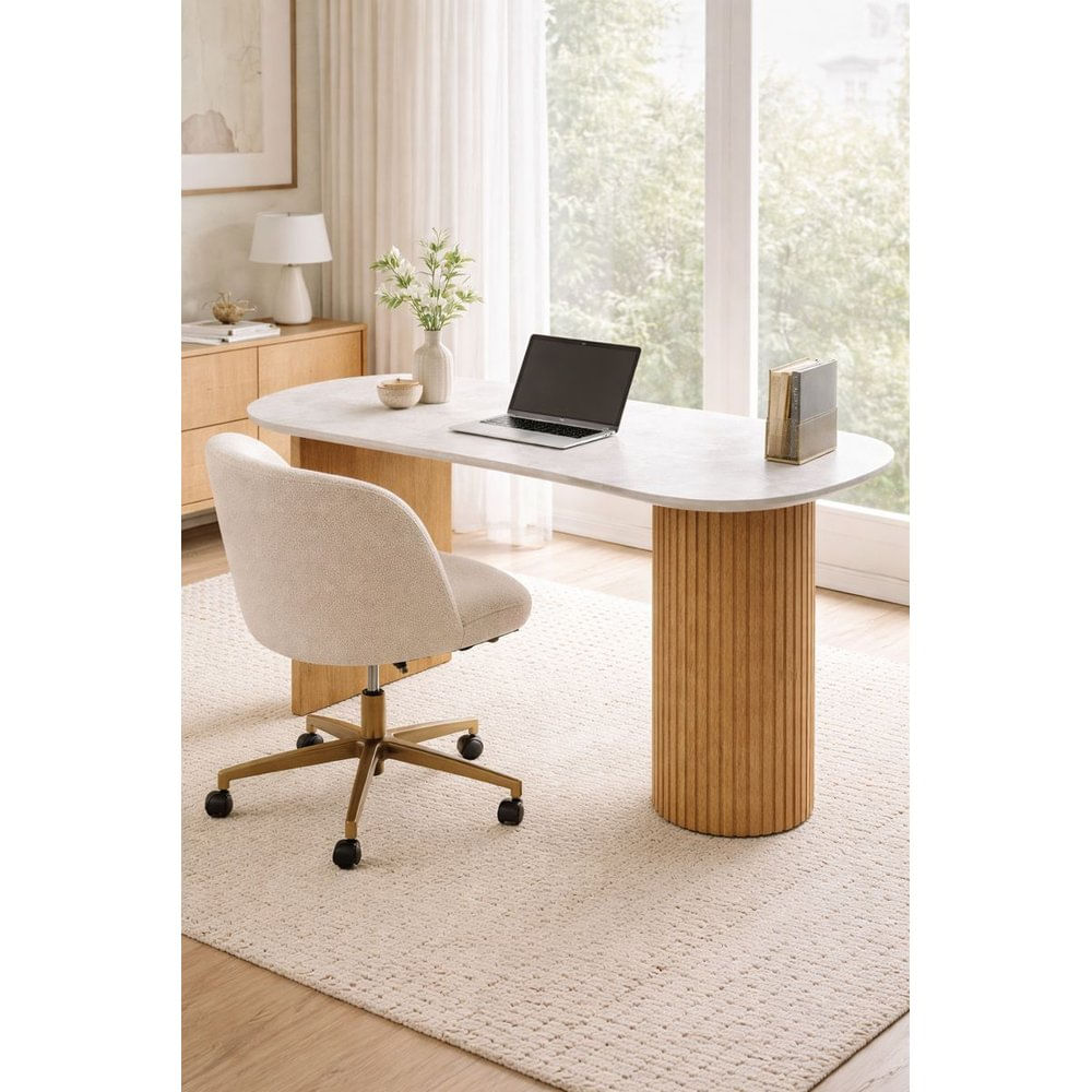 Escritorio Shaun Color Ibiza\Macadamia TU MESITA