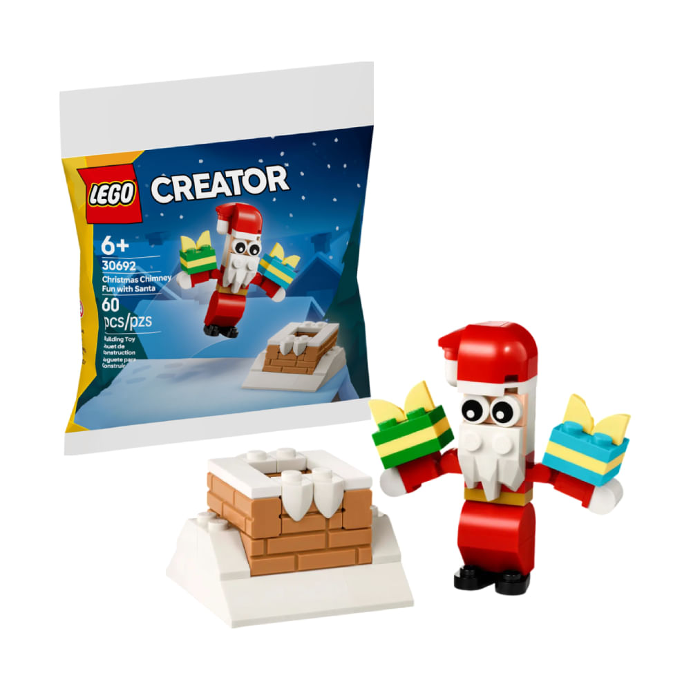 LEGO Creator Christmas Chimney Fun with Santa 30692