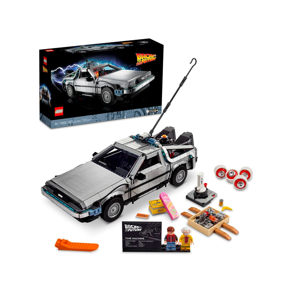 LEGO Icons Back to The Future Time Machine 10300