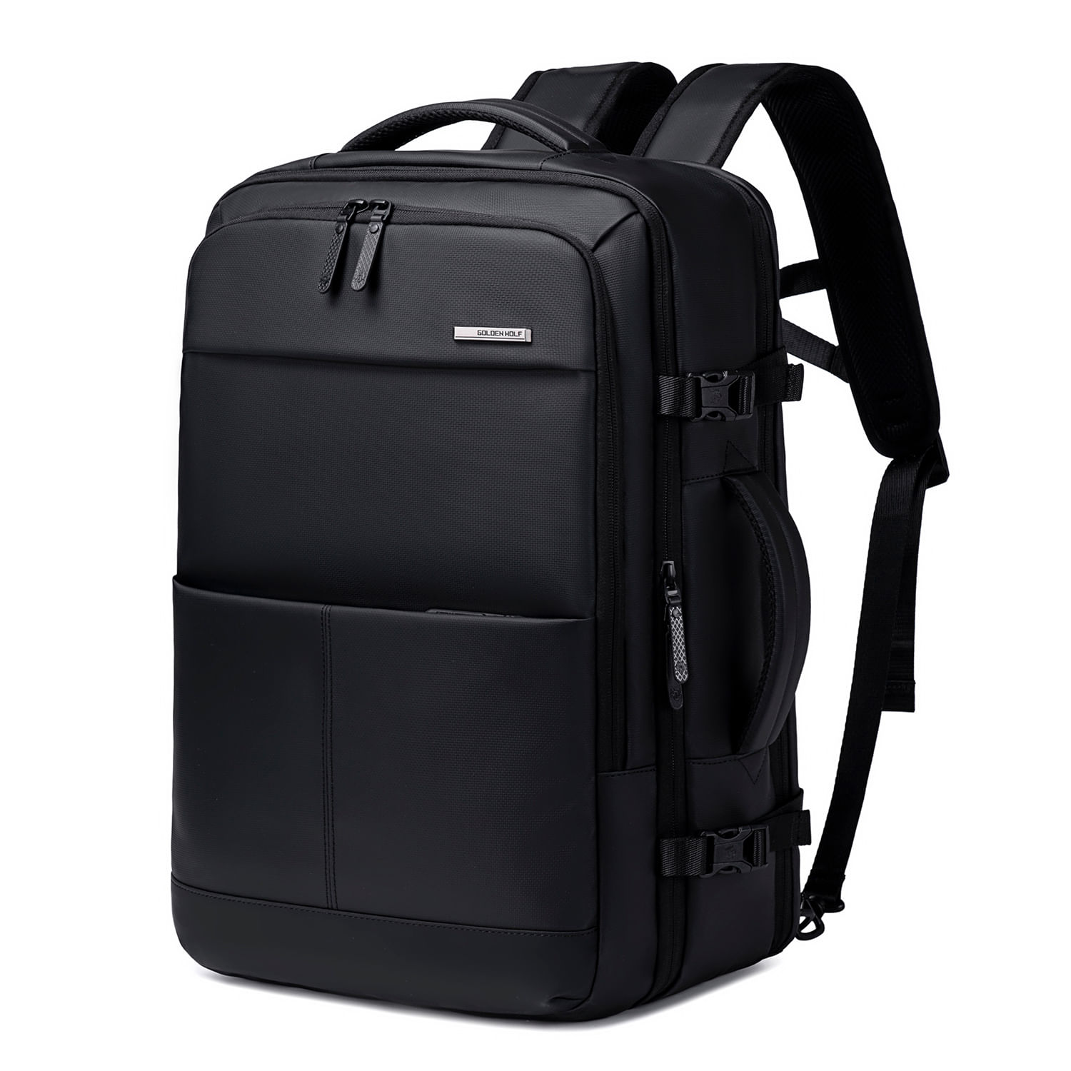 Mochila Golden Wolf GB00734 Viaje Laptop Negro