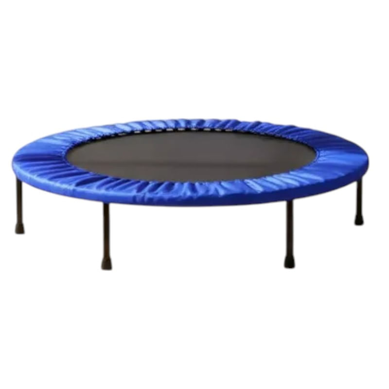 Trampolin Saltarin Resortes Funcional 36 Pulgadas Funda Azul