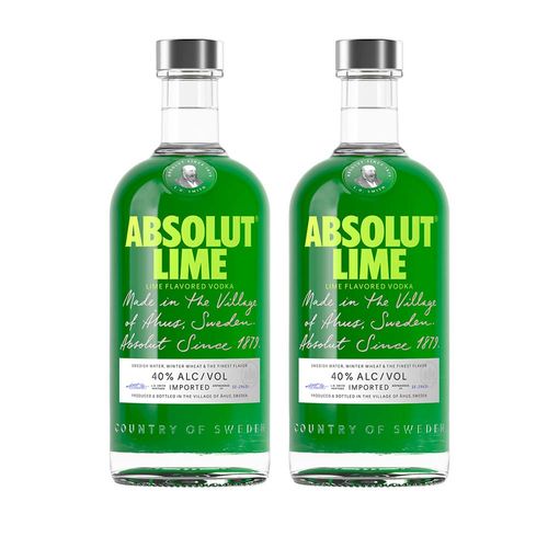 Pack Vodka ABSOLUT Lime Botella 700ml x 2un