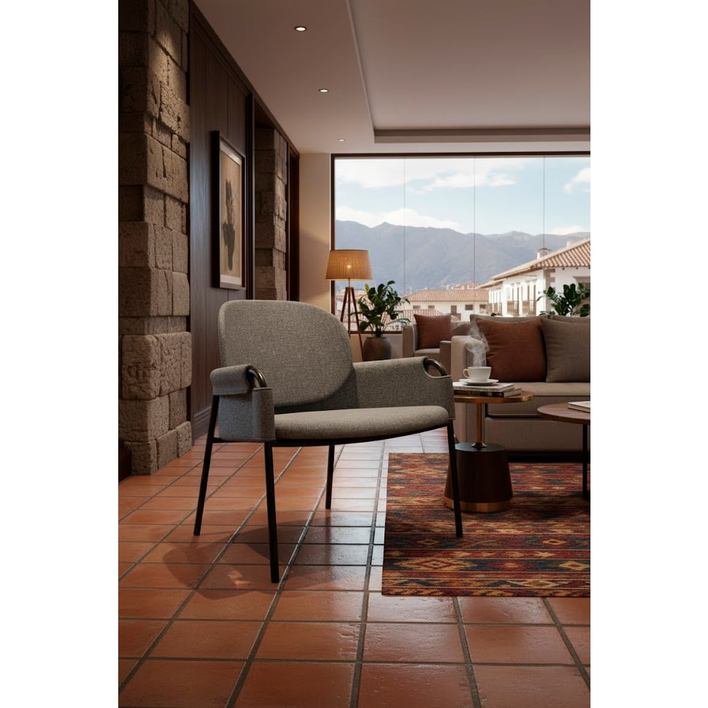 Poltrona Fija Sevilla Gris Ofideas