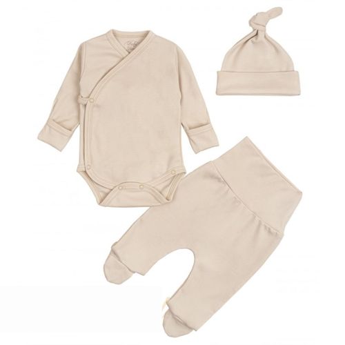 Ajuar conjunto Clínico Anticólico de bebe de 3 Piezas – Algodón Pima para niña