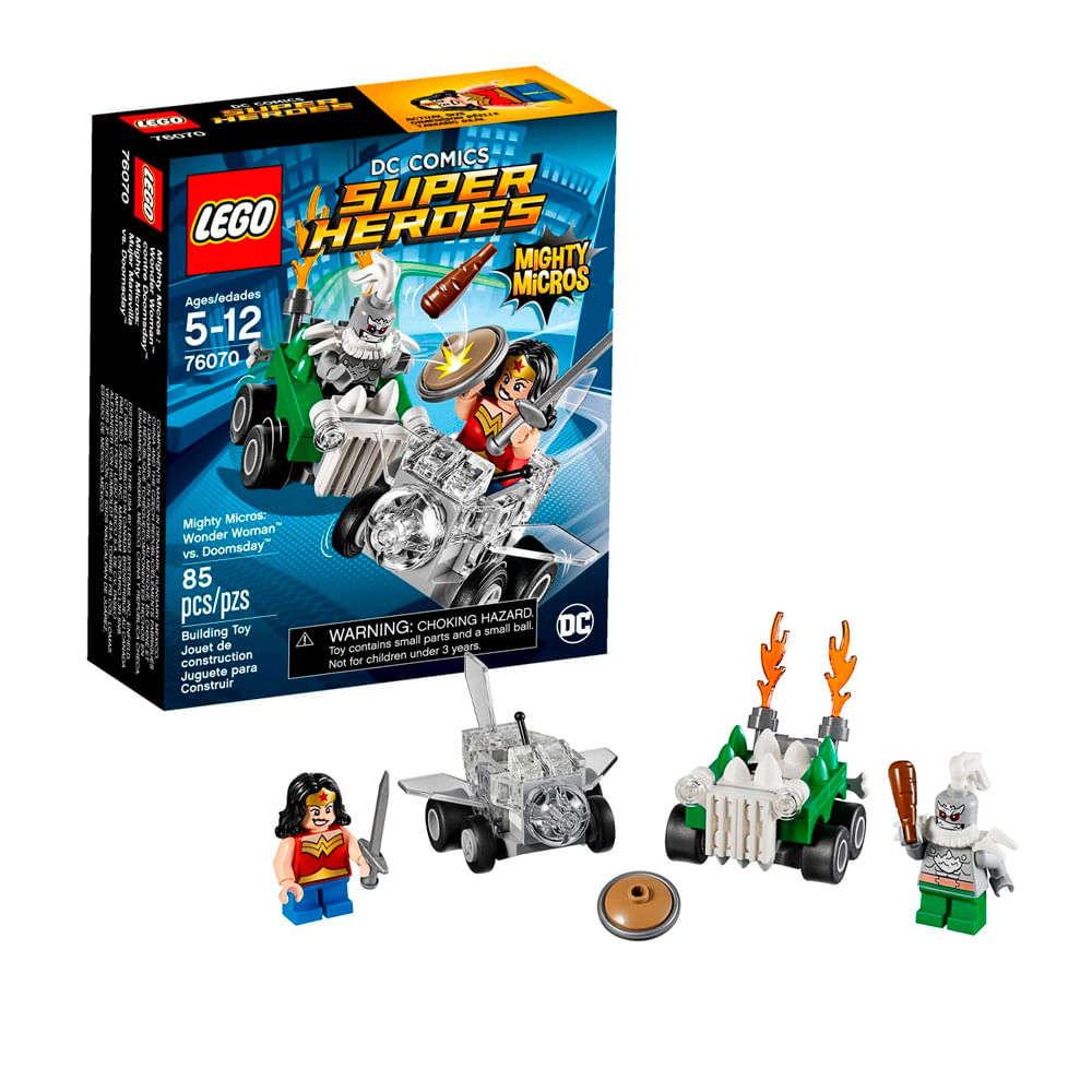 LEGO Super Heroes Mighty Wonder Woman Vs Doomsday 76070