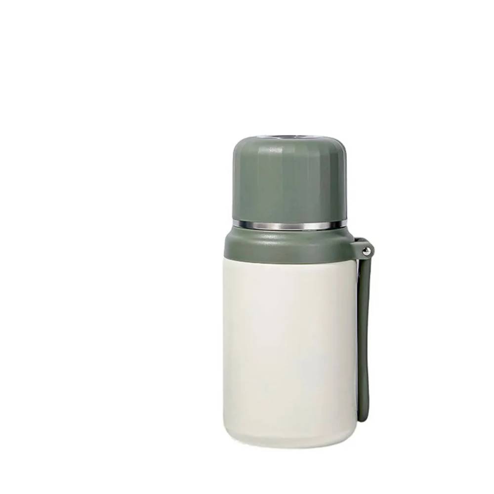 Termo de Acero Inoxidable Fashion Verde 450 ml - MEGA IMPORT