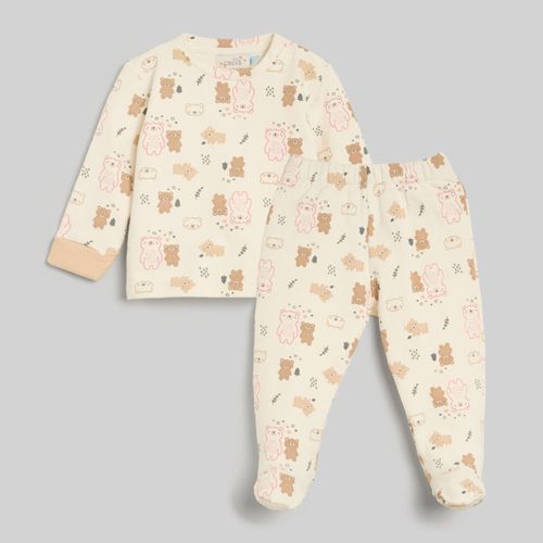 Pijama 2 Piezas Para Recién Nacido Baby Circus Unisex
