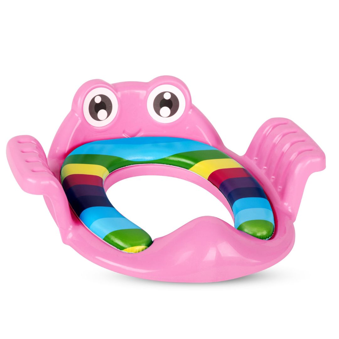 Asiento Adaptador Para Wc Entrenamiento Inodoro rosado