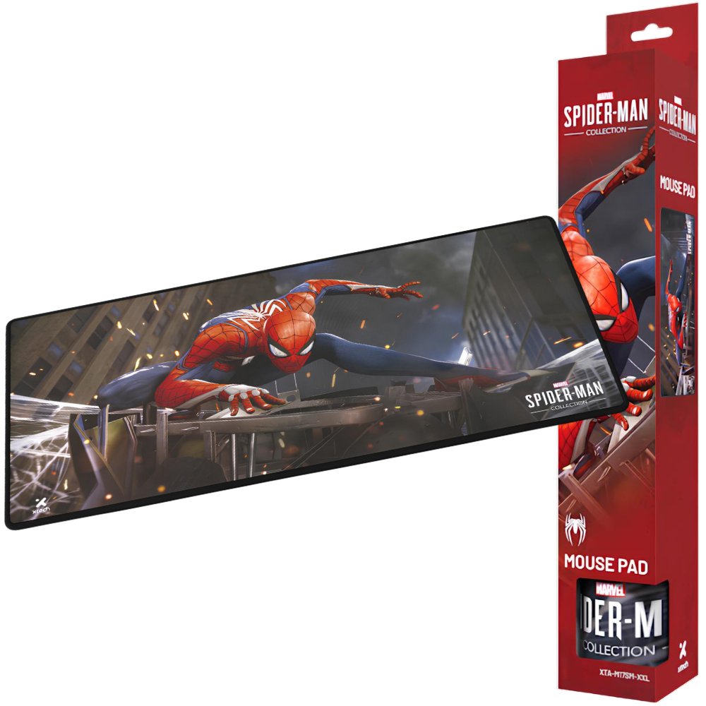 Mouse Pad Gamer Marvel Spiderman Hombre Araña - Xtech Alfombrilla XXL