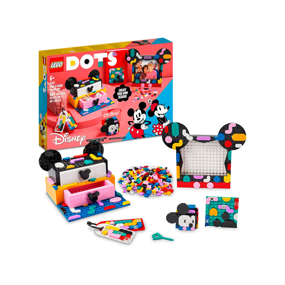 Lego DOTS Disney Mickey Mouse Minnie Back to School 41964