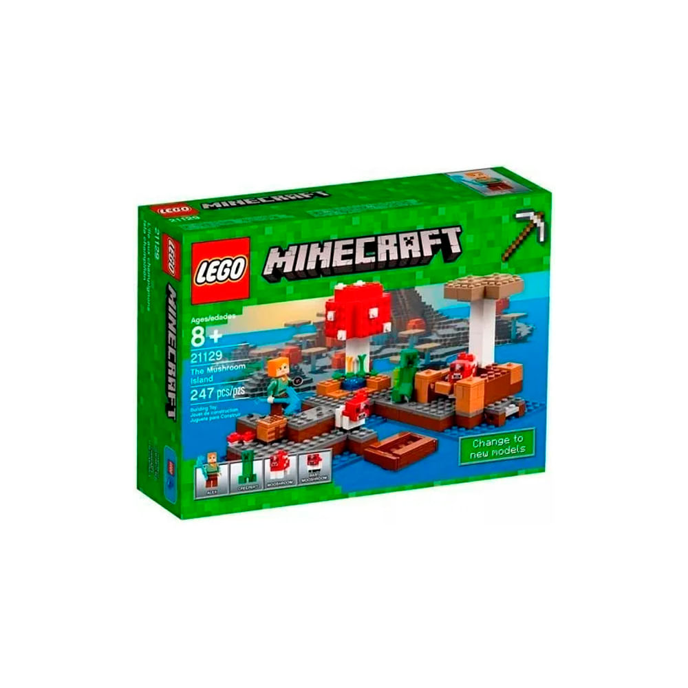 LEGO Minecraft The Mushroom Island 21129