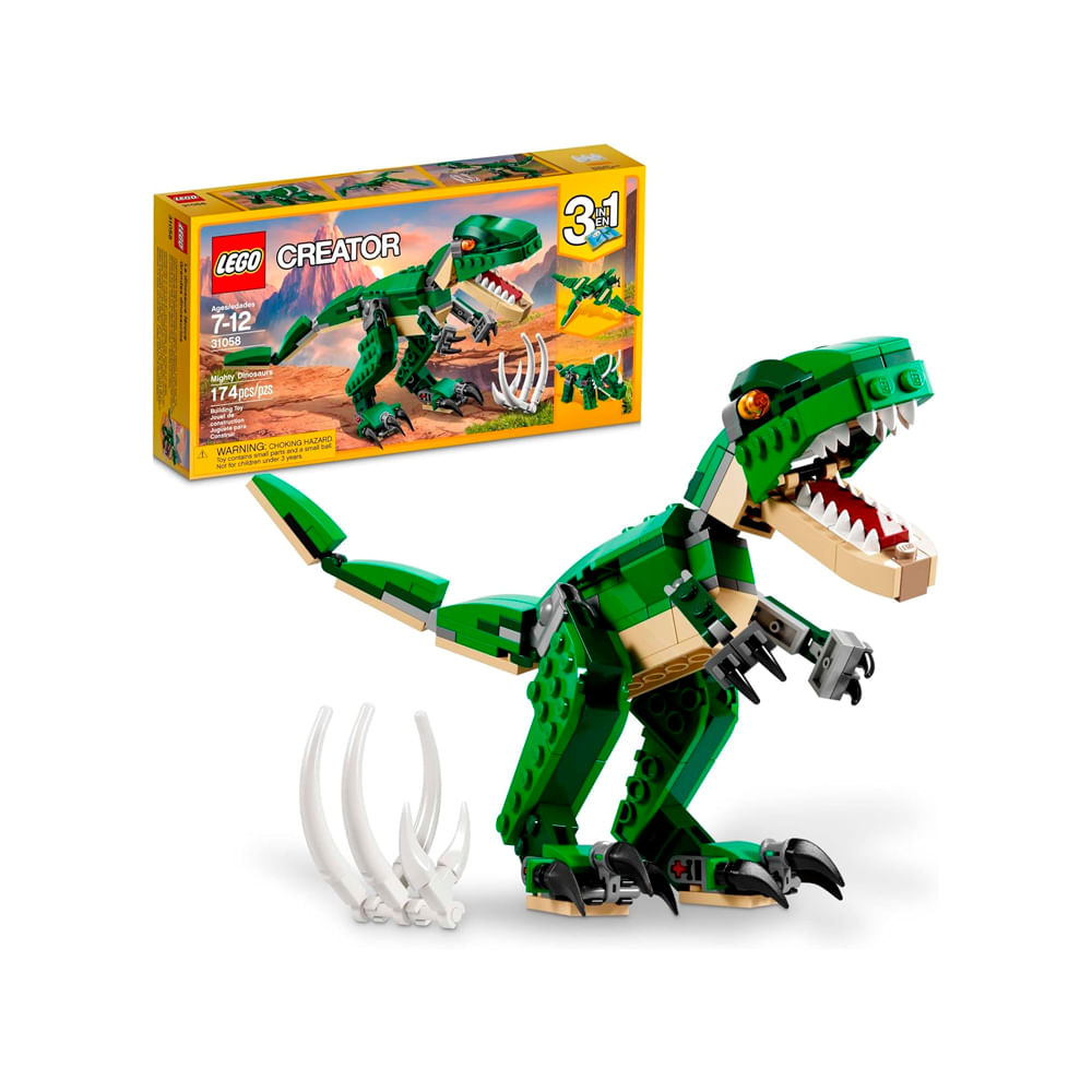 LEGO Creator 3 in 1 Mighty Dinosaur 31058