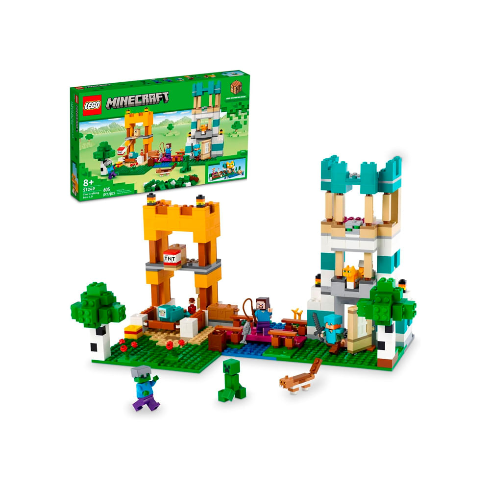 LEGO Minecraft The Crafting Box 4 0 Building 21249