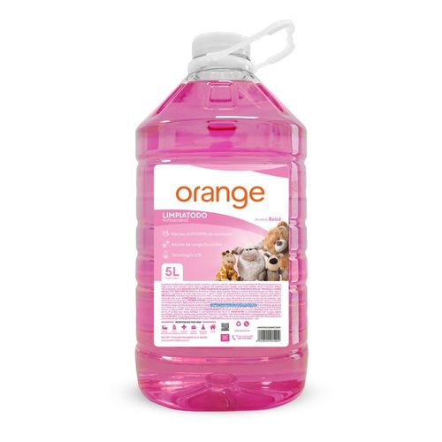 Limpiatodo Antibacteral Orange Bebe 5 litros