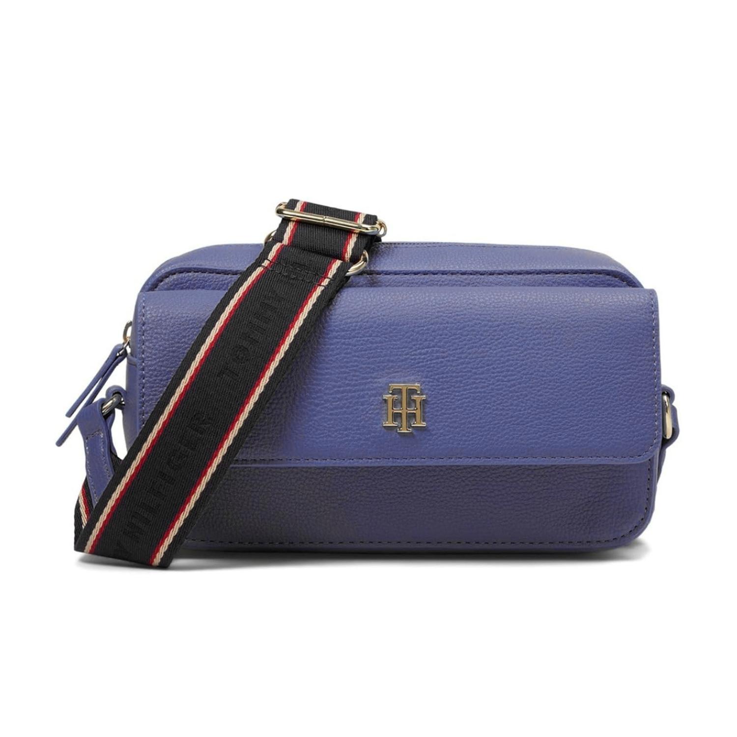 Crossbody Bandolera Tommy Hilfiger Kiara ll Flap - Azul