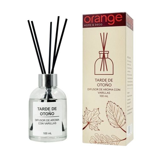 Difusor de Varillas Aroma Tarde de Otoño 100ml Orange