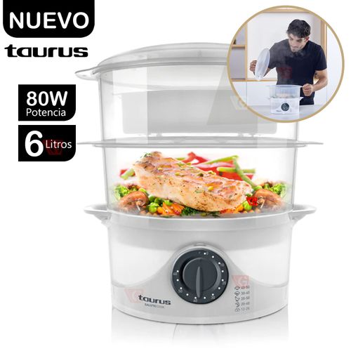 Vaporera de Alimentos Taurus SALUTECOOK II