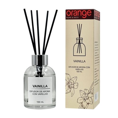 Difusor de Varillas Aroma Vainilla 100ml Orange