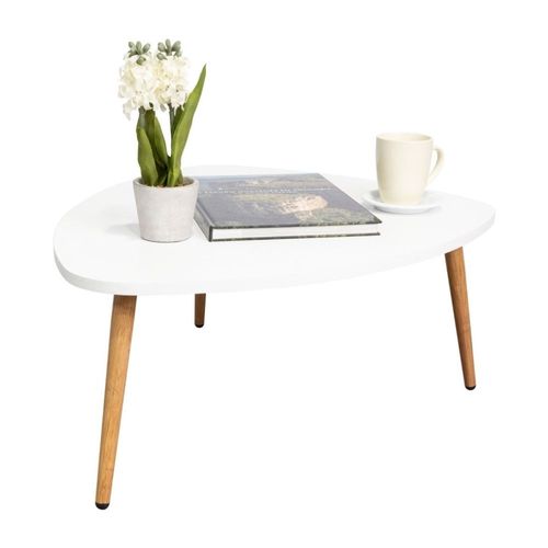 Mesa de centro Baja Narvik Blanco Tuhome