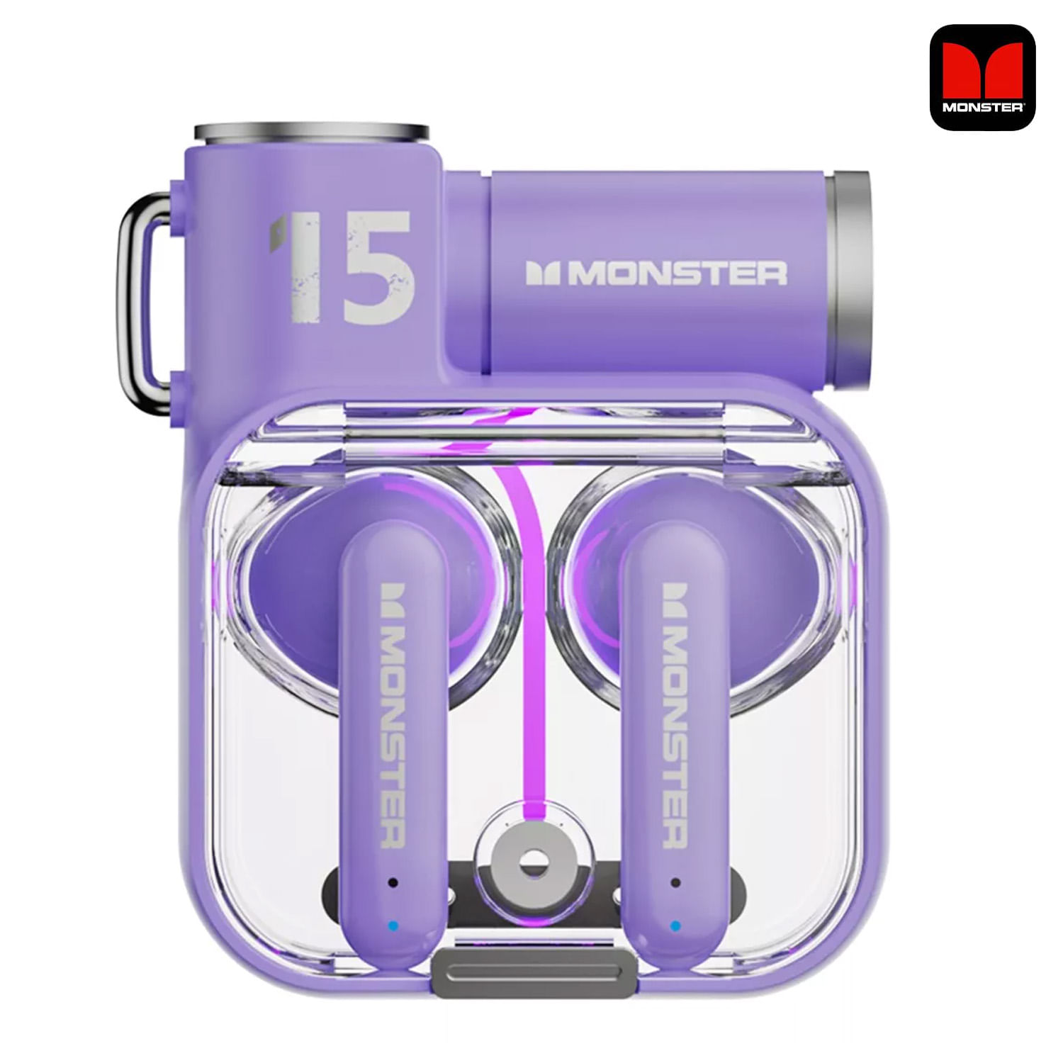 Audífonos inalámbricos Monster Airmars XKT15 Violet Bluetooth 5.3