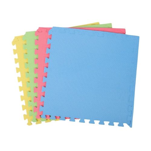 Piso Microporoso Multicolor 4 piezas Orange