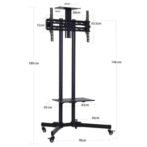 RACK PEDESTAL PARA TV DE 32 A 65 PULGADAS