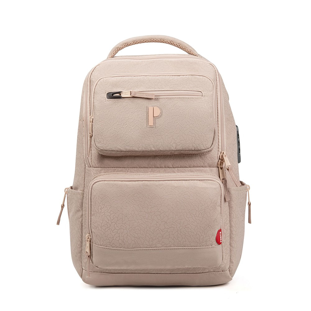 MOCHILA PORTA GRANATE BEIGE