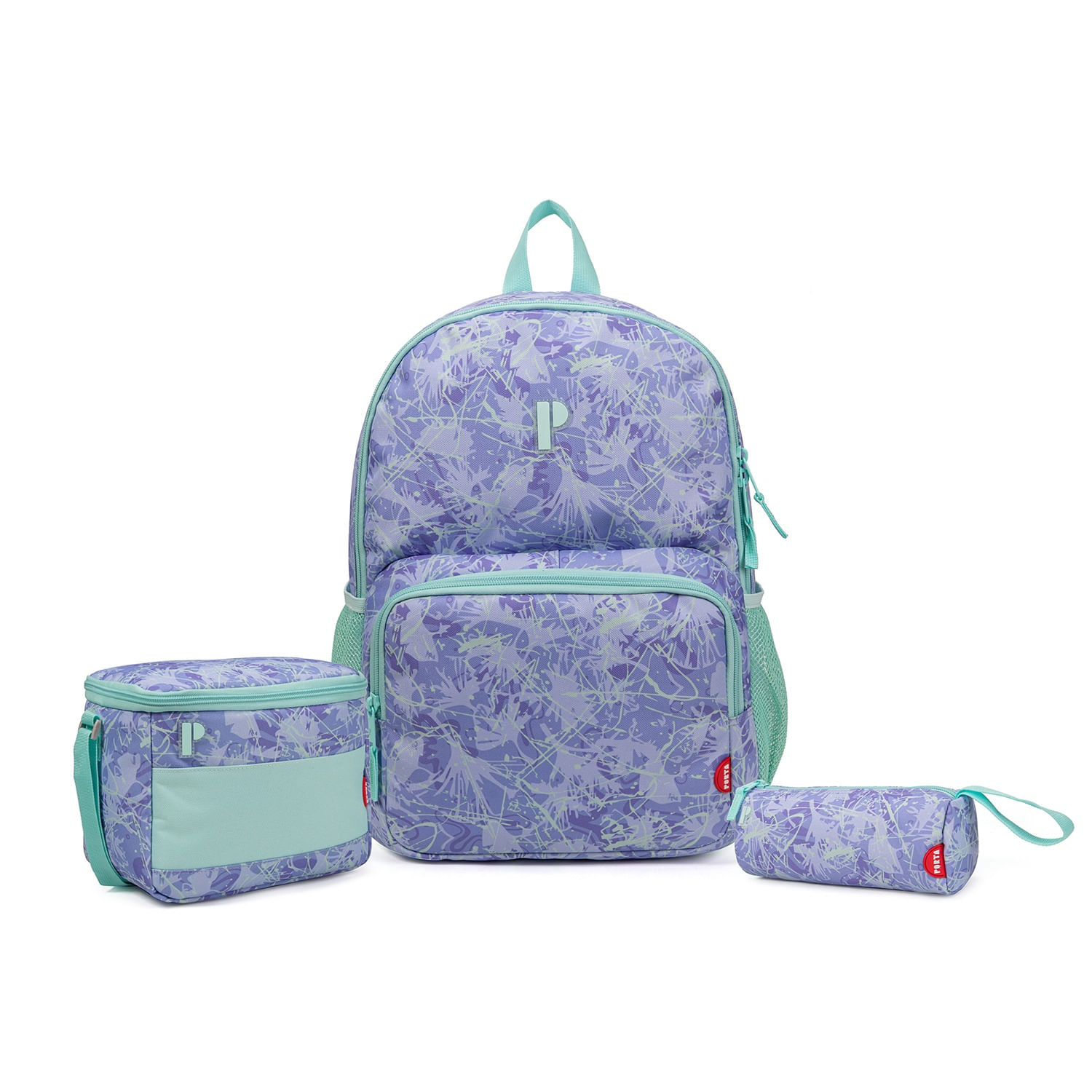 MOCHILA TRI PACK PORTA PORTAMAR NEON