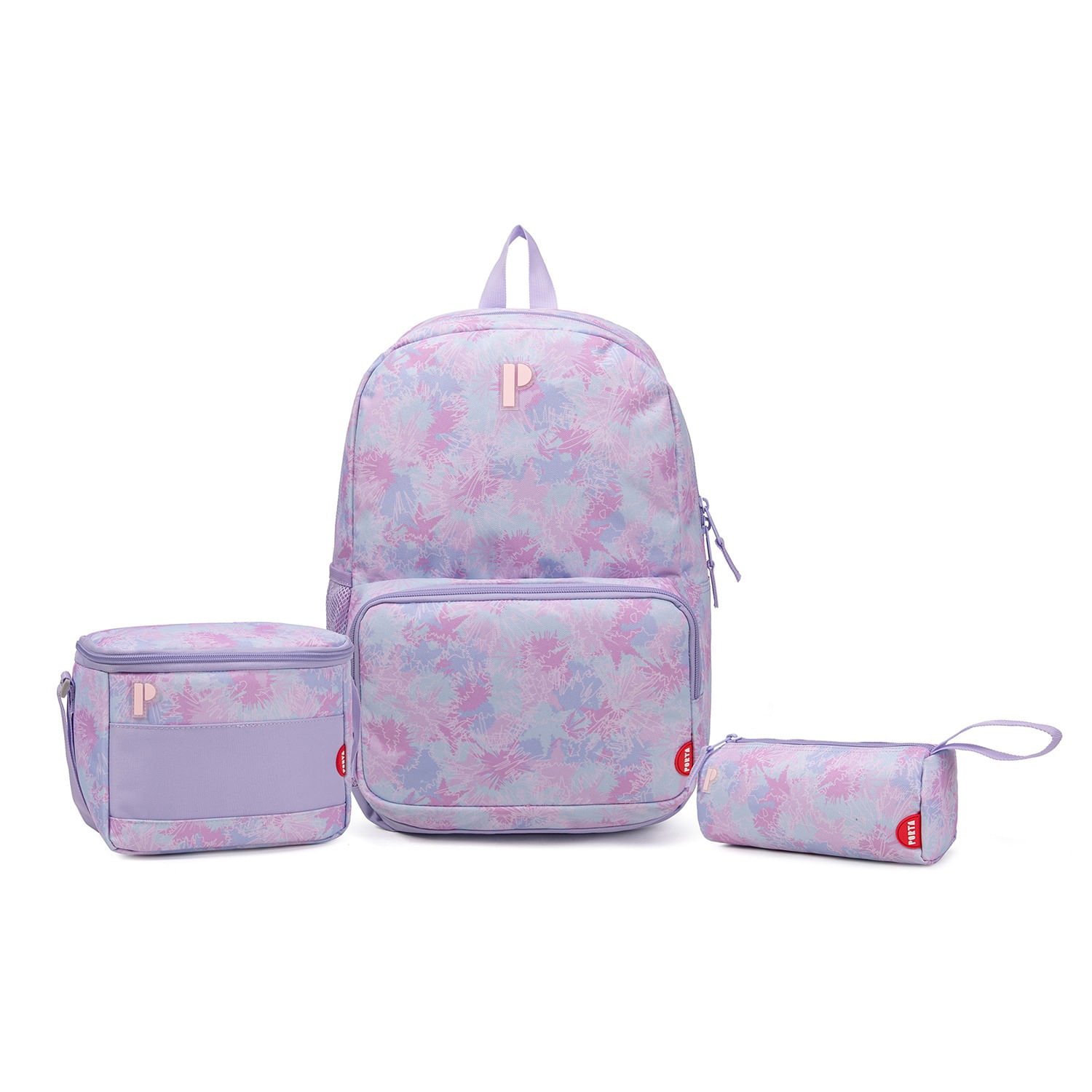 MOCHILA TRI PACK PORTA MARACAY LILA VOLTAGE