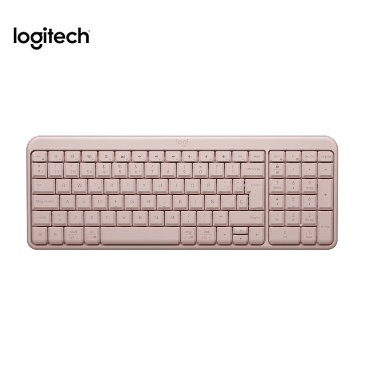 TECLADO LOGITECH K250 BLUETOOTH ROSE SP (920-013447)