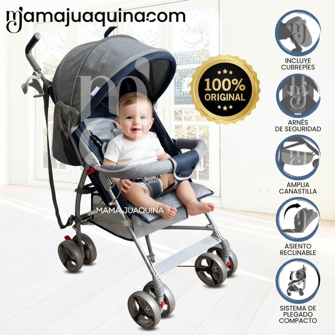 Coche Bastón «MAINSON» Edición Limitada Azul