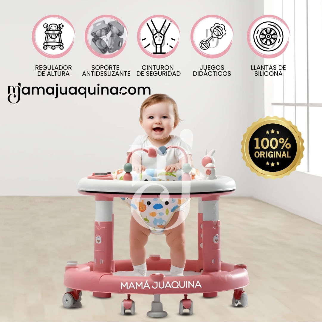 Andador Didáctico «SPACE» Edición Limitada Rosa