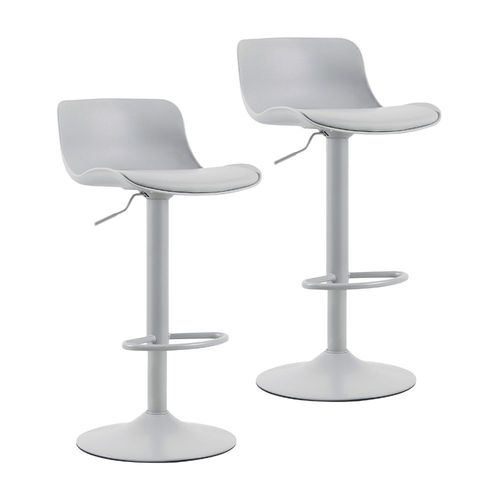 Set de 2 Banco Bar Porto Gris Orange