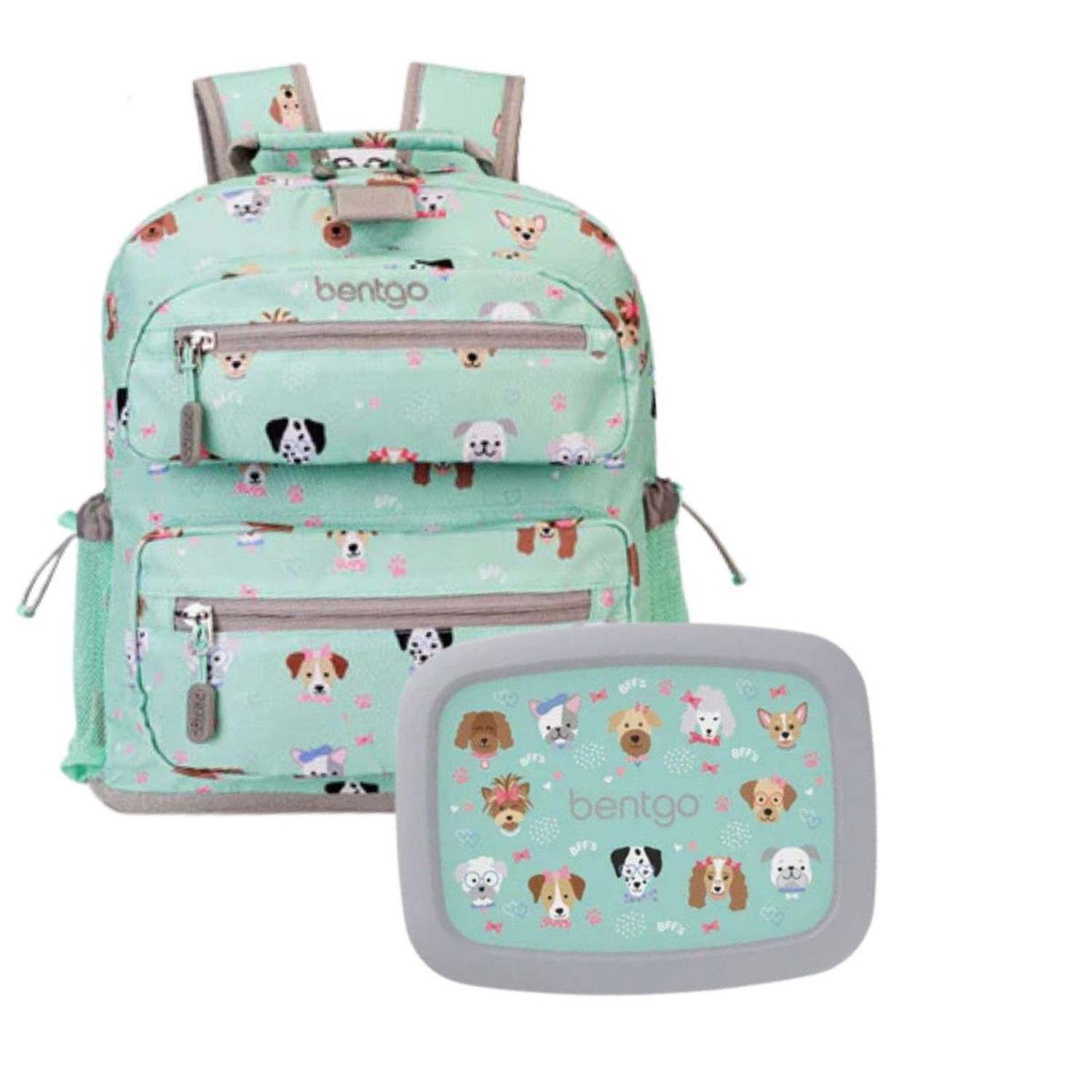 Set Lonchera y Mochila Escolar Bentgo Kids - Puppy Love