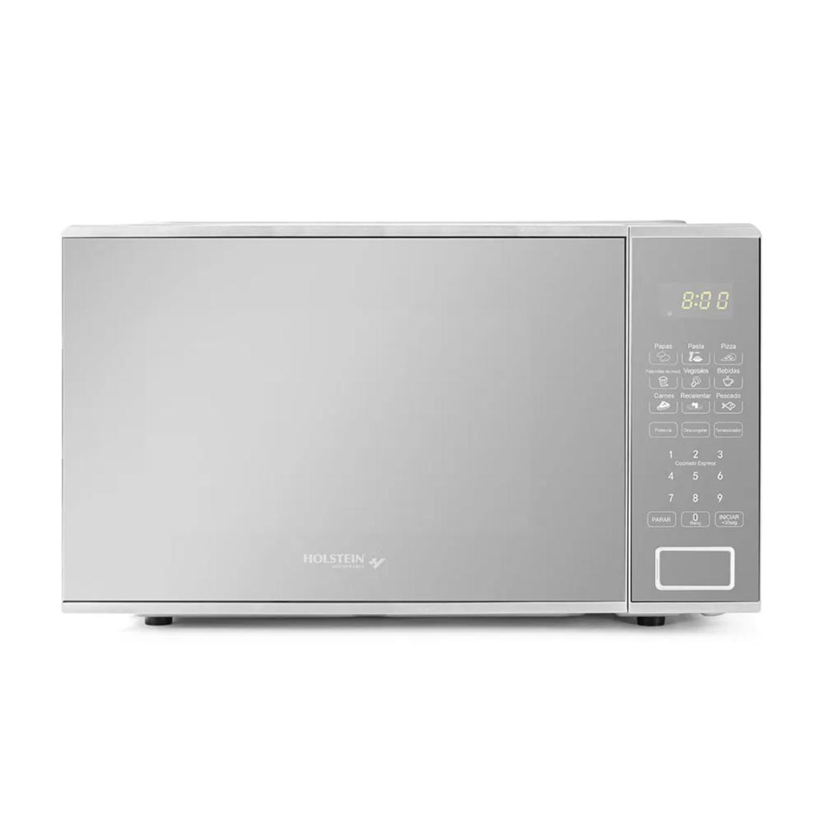 !OFERTON! Horno Microondas Holstein 31L Plateado con Espejo