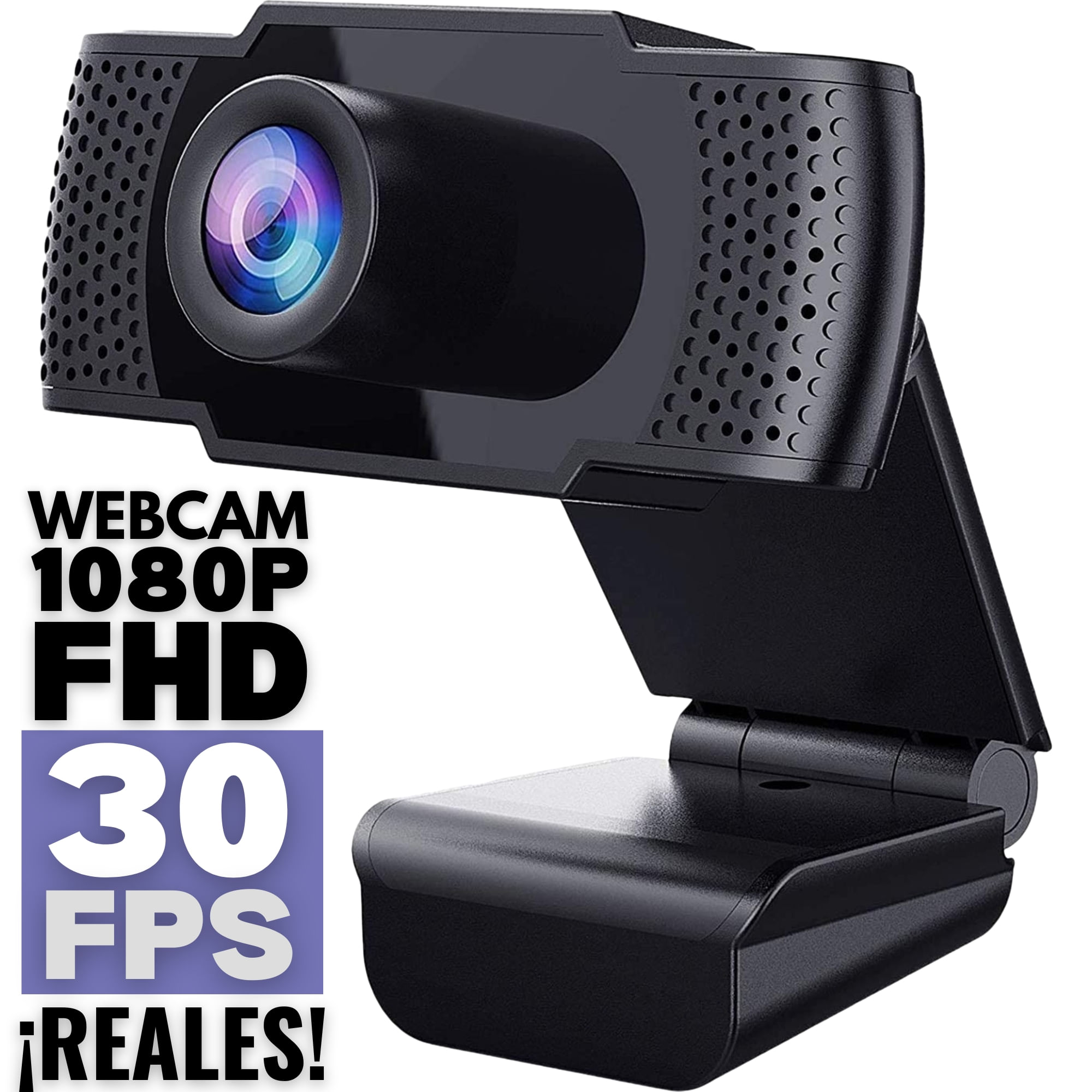 Webcam 1080p FHD 30 FPS REALES Cámara Web SÚPER GRAN CALIDAD