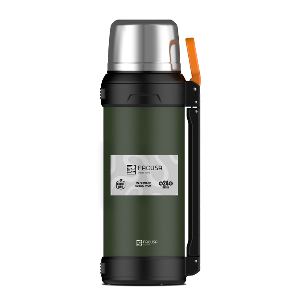 Termo de Acero Inoxidable 2lt Robust - Verde Facusa