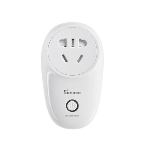 Enchufe Inteligente Wi-Fi Sonoff S26 Temporizador y Apagado Remoto
