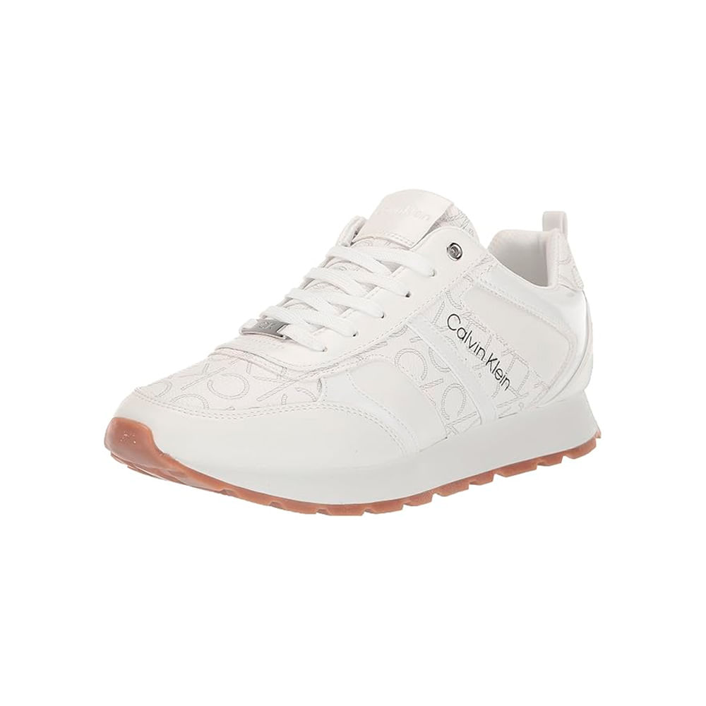 Zapatilla Calvin Klein Dama Carlla White Talla 5
