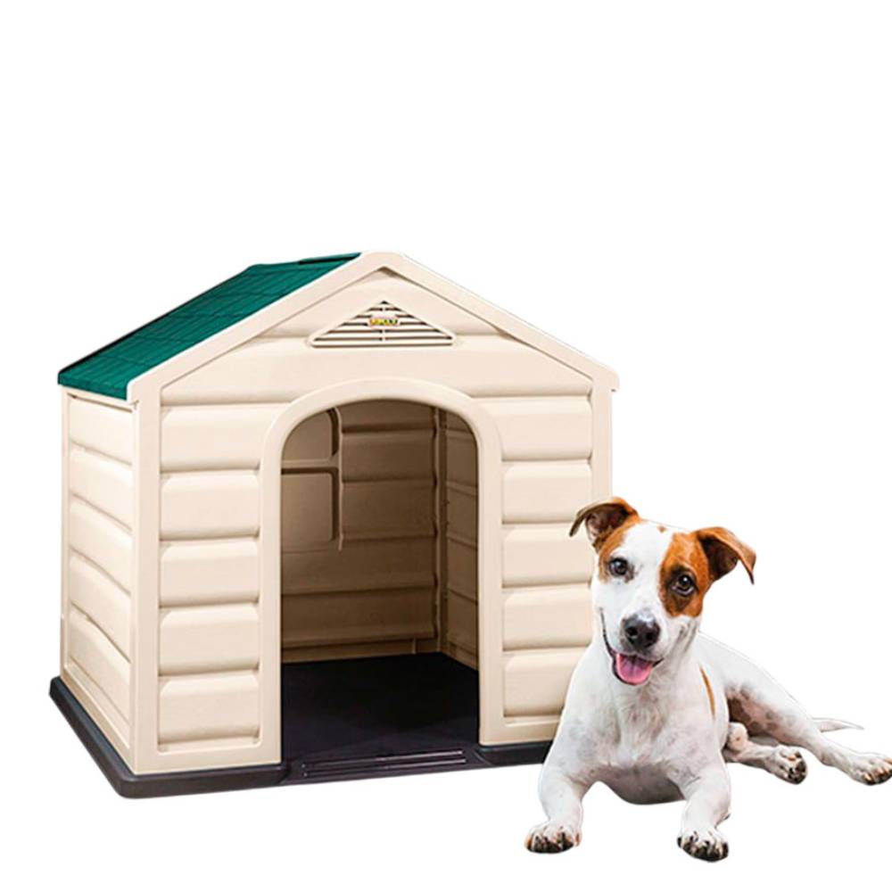 Casa Para Perro Pequeña Taupe CVerde 13188-XP - MEGA IMPORT