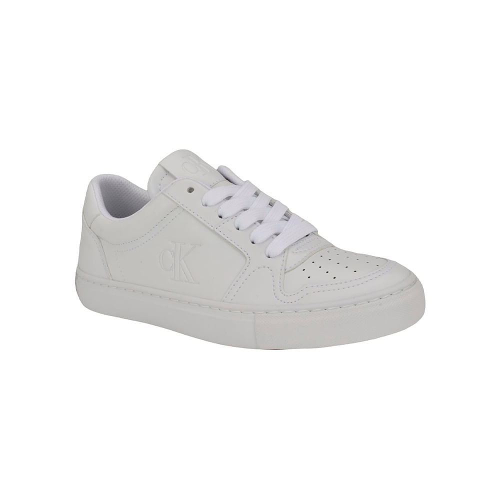 Zapatilla Calvin Klein Dama Corha White Talla 6