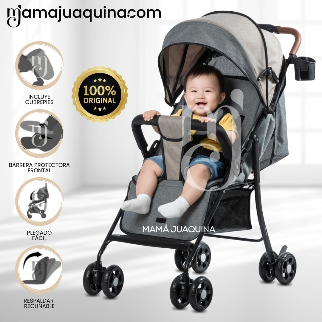 Coche Cuna de Lujo «MADDOX» Beige