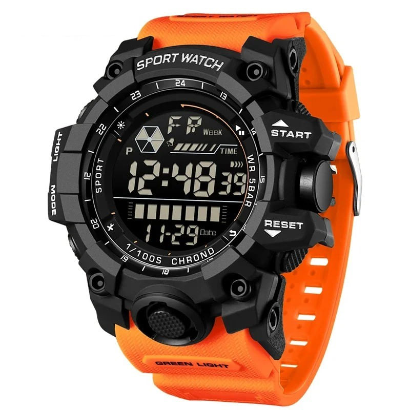 Reloj Deportivo SANDA 6229 Digital Naranja