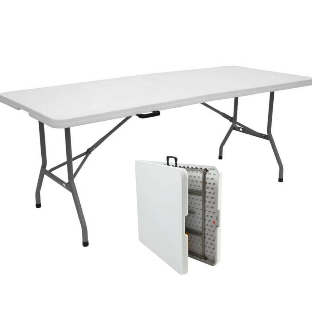 Mesa Plegable Rectangular Confort 180x74x74cm JM-Z180-1 - EYH