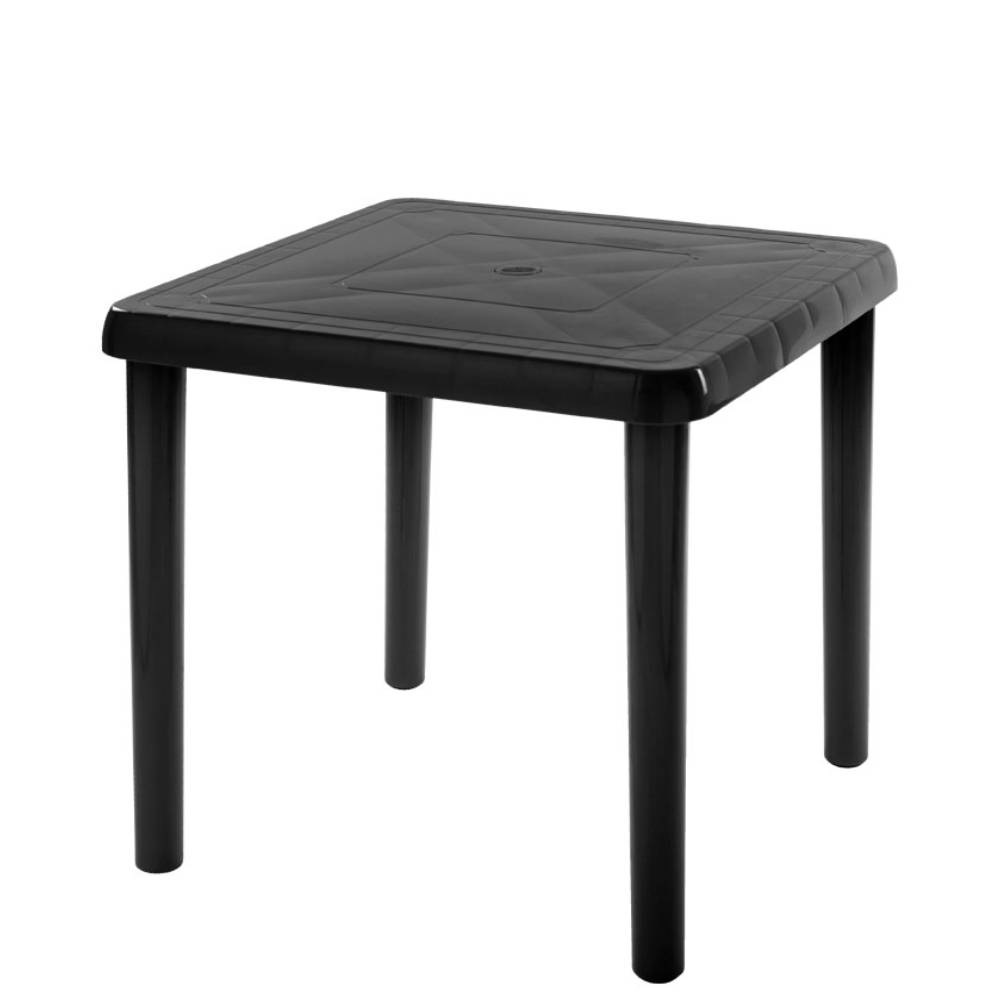 Mesa Cuadrada Terra Negra 71.50×71.50 cm - MEGA IMPORT