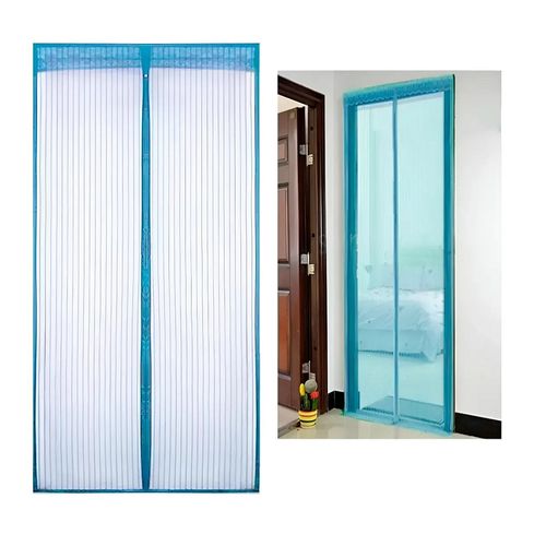 Cortina 90cm x 200cm antimosquitos - Celeste