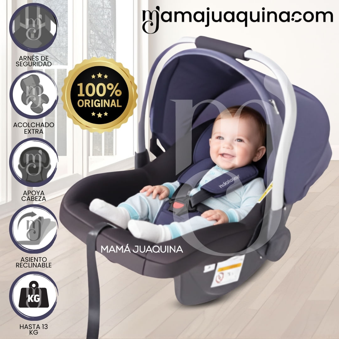 Portabebé de Lujo «TERRY» Edición Limitada Azul